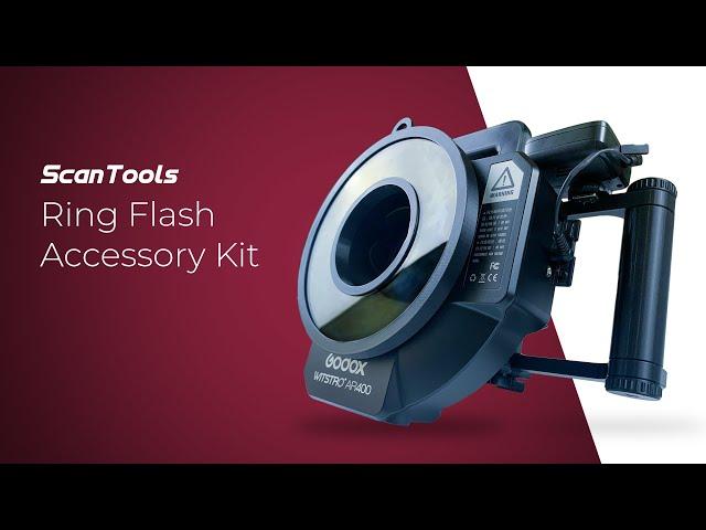 ScanTools Ring Flash Accessory Kit #GodoxAr400 #FlashpointRF400