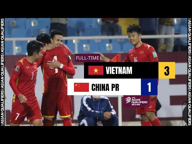 #AsianQualifiers - Group B | Vietnam 3 - 1 China PR