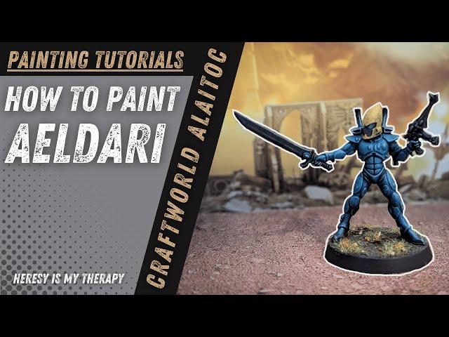 How to SLAPCHOP / SPEEDPAINT AELDARI | Craftworld Alaitoc