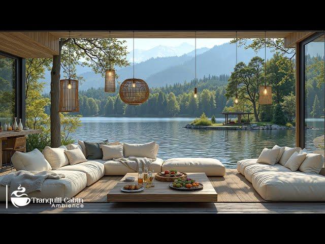 Chill Up Mood With Jazz Instrumental | Slow Jazz Melodies In Luxury Cabin For Relief Stress, Rela...