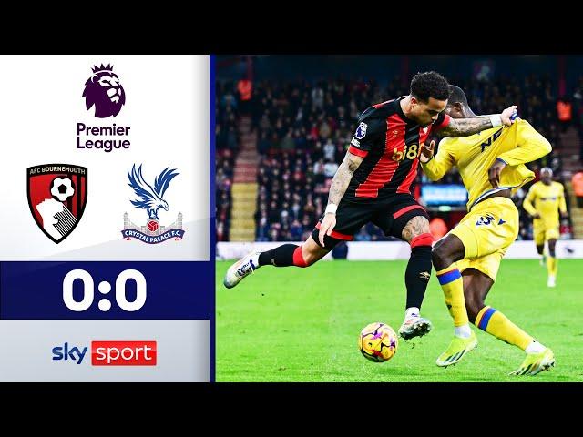 Cherries verpassen nächsten Dreier! | AFC Bournemouth - Crystal Palace | Highlights Premier League