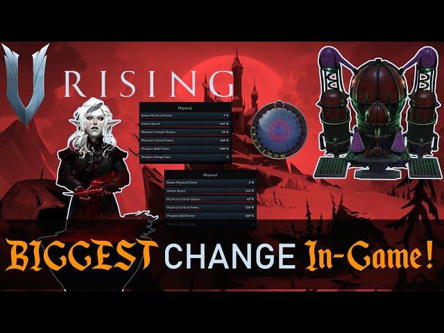 Did V Rising Just Change Everything With Stat Caps?