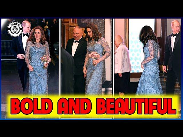 Catherine beeindruckt bei royalen Dinner mit ihren makellosen Outfits, bestätigt vom Palast