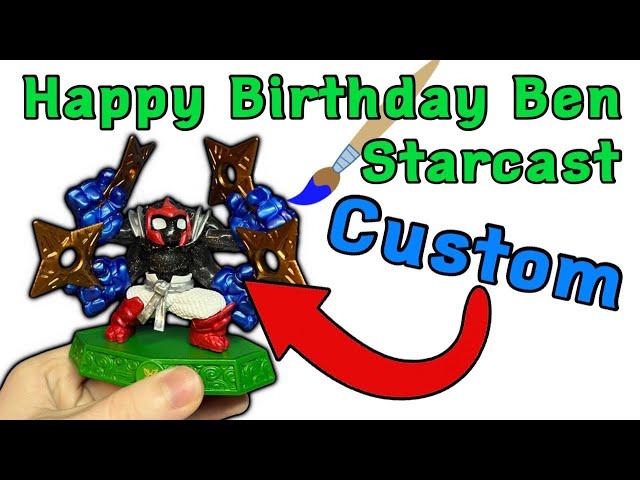 Creating Unreleased Skylanders: Happy Birthday Ben Starcast Custom