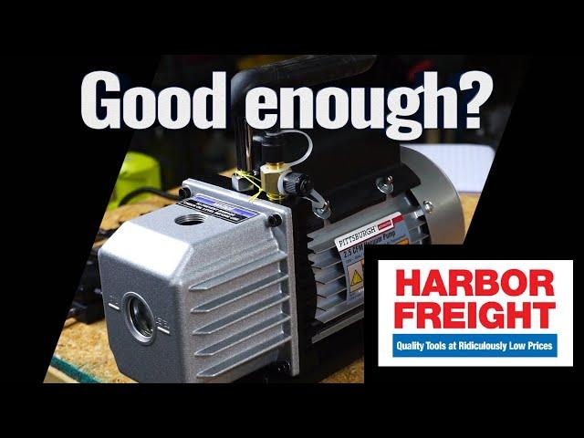 Can a Harbor Freight Vacuum Pump Pull a Deep Vacuum?