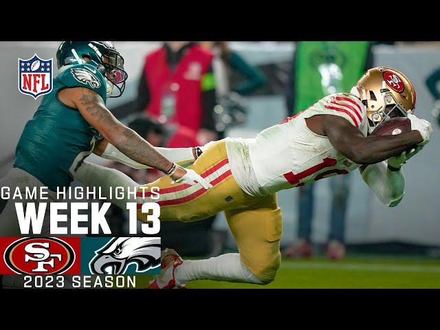 San Francisco 49ers vs. Philadelphia Eagles | 2023 Week 13 Game Highlights