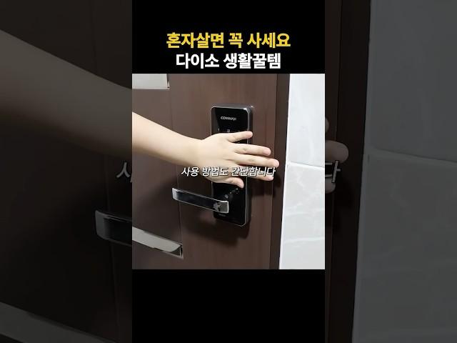 혼자 살면 사야하는 다이소 꿀템