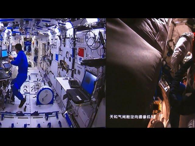 Shenzhou-12 crew prepares for second spacewalk