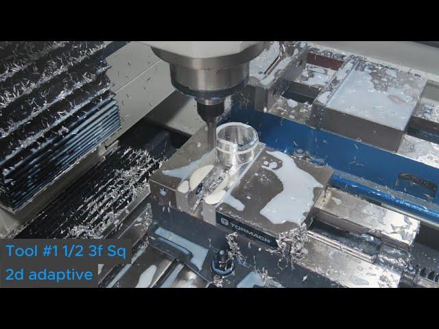 New To Cnc Vlog Volume 2  Tormach 1100m Making A Bushing First Attempt Making Soft Jaws