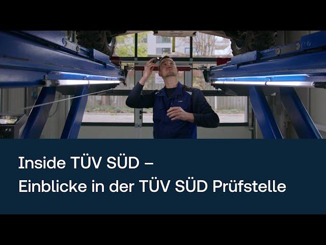 Job als Kfz-Sachverständige*r oder Prüfingenieur*in bei TÜV SÜD