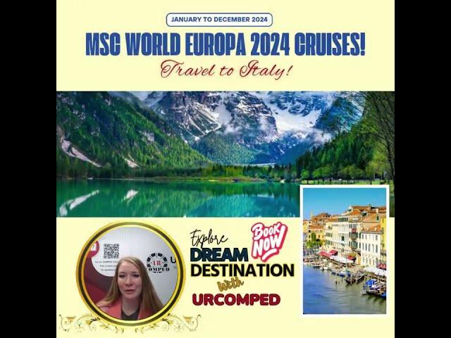 MSC World Europa 2024 COMP Cruises Cruises!