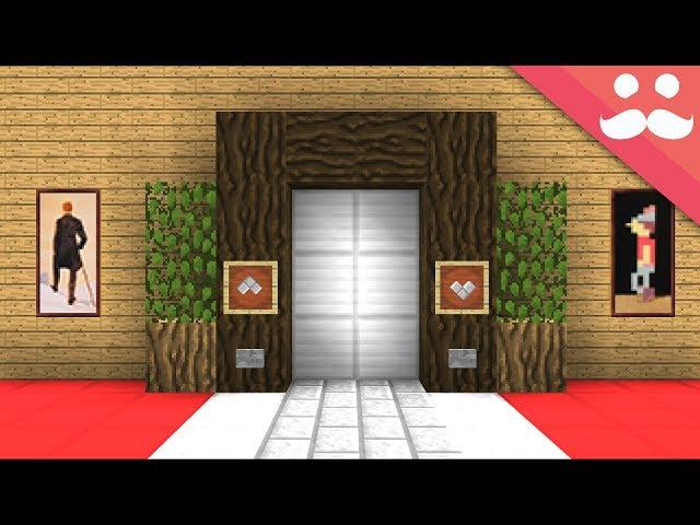 Making a REALISTIC ELEVATOR in Minecraft!