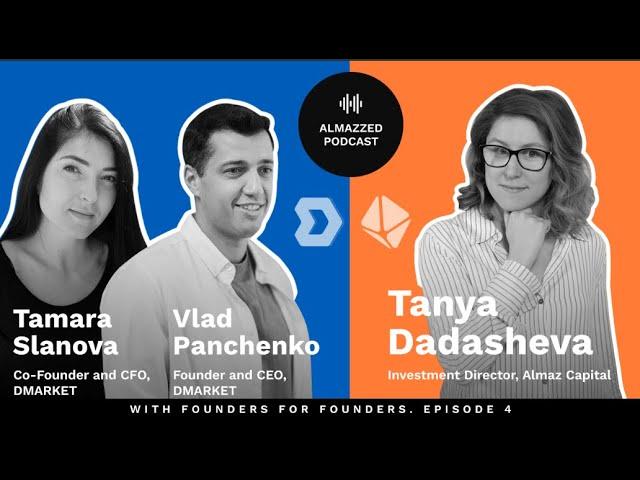 Startup story of Dmarket with founders Vlad Panchenko and Tamara Slanova | PART 1