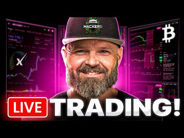LIVE Crypto Trading | With The Chart Hackers Team
