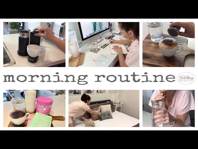 PRODUCTIVE MORNING ROUTINE - 7 TIPS FOR SUCCESS || THE SUNDAY STYLIST