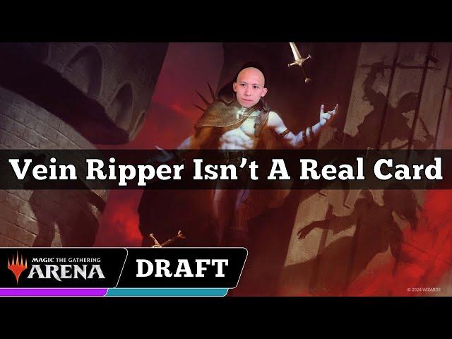 Vein Ripper Isn't A Real Card | Mixed-Up Premier Draft | MTG Arena
