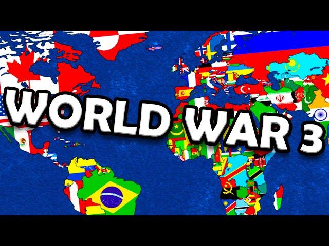 Alternative World War 3 World Map 4K