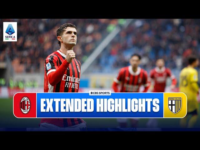 AC Milan vs. Parma: Extended Highlights | Serie A | CBS Sports Golazo