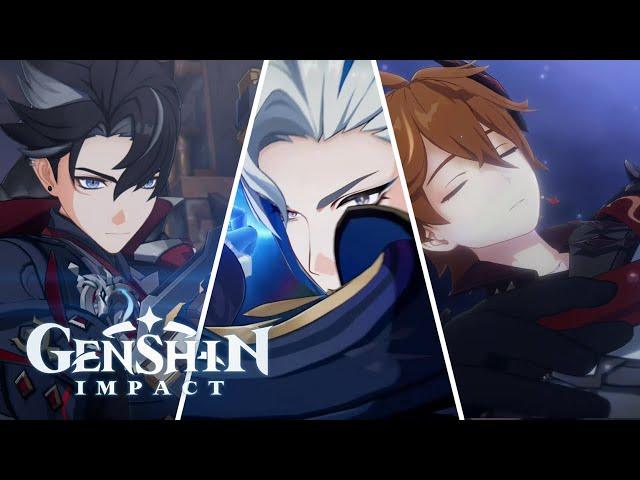 Fontaine 4.1 Archon Quest ALL CUTSCENES | Genshin Impact