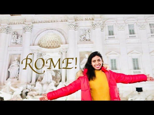 #KhushiVlogs: 4 days in Rome | Trailer | Indian Youtuber in Italy | #DesiFirangi