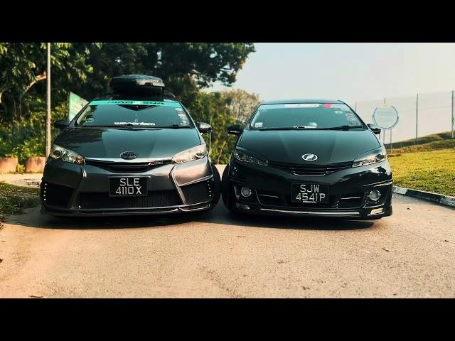 TOYOTA WISH MODIFIED SG.