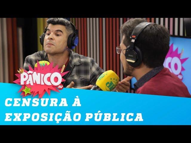 Kim Kataguiri e Guga Noblat discutem sobre censura à exposição polêmica