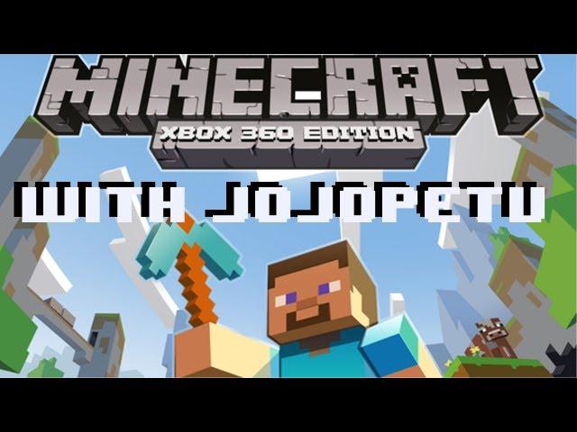 Minecraft XBOX 360 Edition Livestream with Jojopetv (Part 2)