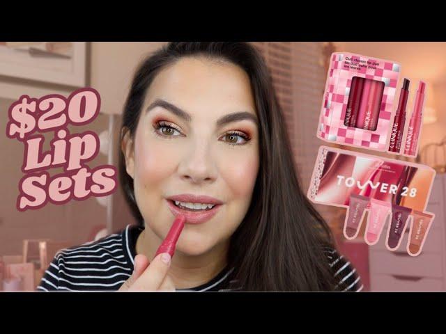 LIP TRY-ON… Testing $20 Holiday Lip Balm Sets