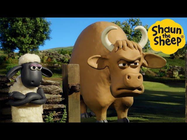 Shaun the Sheep  The Bull - Cartoons for Kids  Full Episodes Compilation [1 hour]