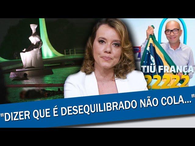 NATUZA NERY DETONA TENTATIVA DE PASSAR PANO PARA ATO TERRORISTA NO STF | FRANCISCO WANDERLEY