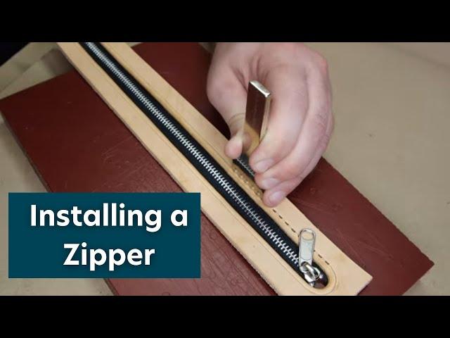 How to Install a Zipper