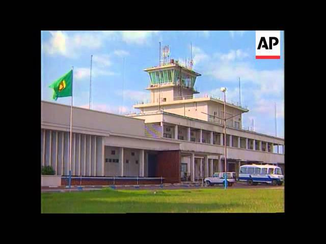 Zaire - President Mobutu leaves Kinshasa