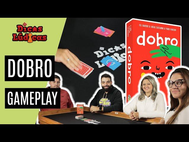 DIVERSÃO EM DOBRO! | Dobro - Gameplay | Dicas Lúdicas