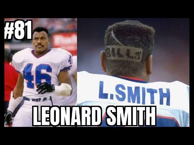 Buffalo Bills Top 100 Players #81 Leonard Smith