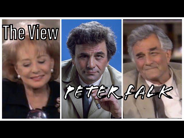 Peter Falk on The View (Full Interview) 1998