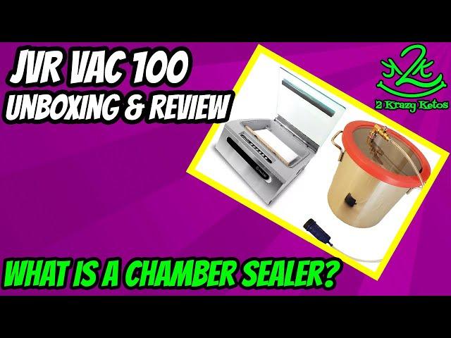 JVR Vac 100 unboxing and review | What is a Chamber Vacuum Sealer? | Best Retort Sealer