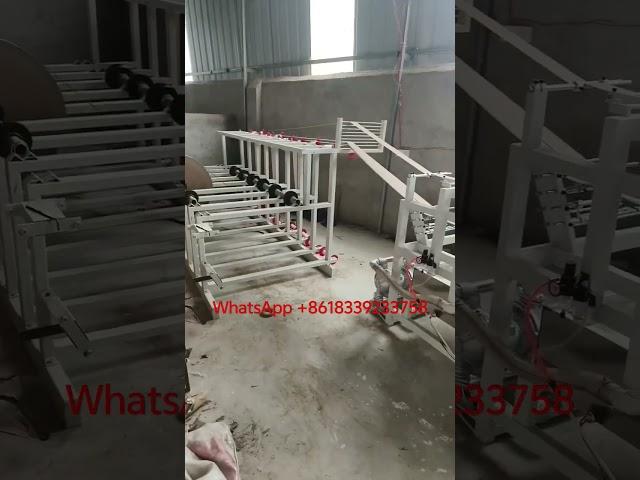 Automatic toilet paper core manufacturing machinery debugging successfully