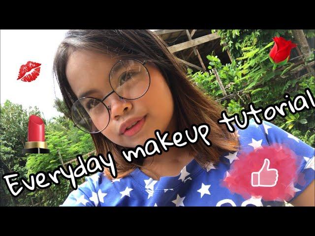 Everyday makeup tutorial 