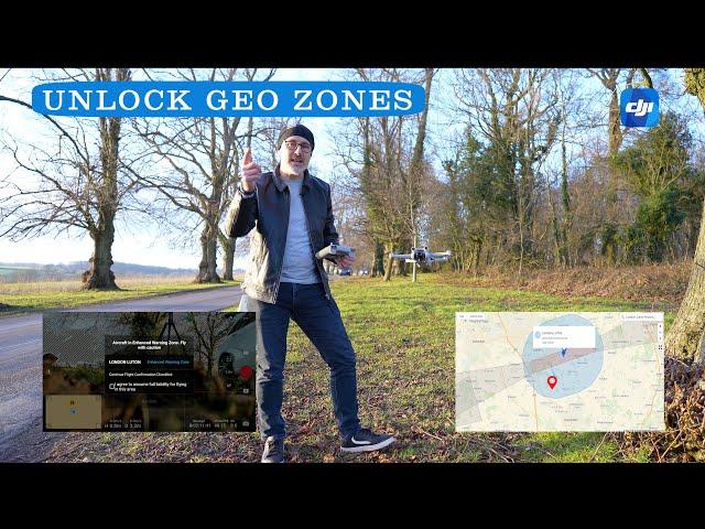 How To Unlock Geo Zones DJI mini 3 Pro Drone - Get Authorisation Code