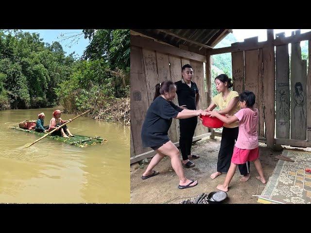 Full video: Single mother with no way out, drifting with the water, single mother story