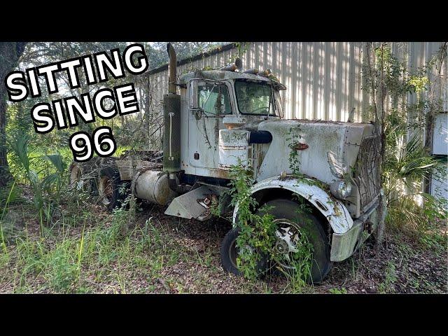 Peterbilt Semi Truck Parked Since 1996! Will It Start?