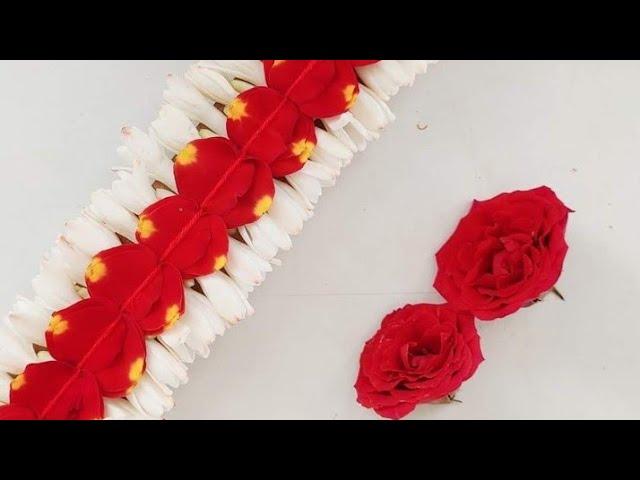 Easy Tuberose Garland makingberose Garland making/diy /floral