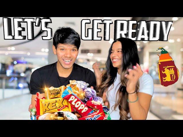 Come Get Ready With Us To Go To Sri Lanka  #Part1 | Yash and Hass