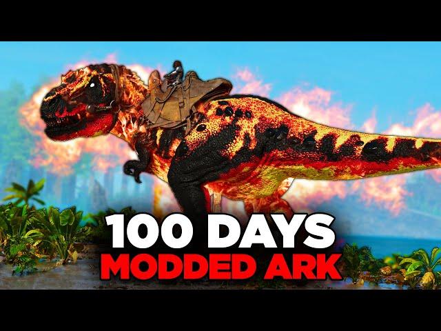 I have 100 Days to BEAT ARKs CRAZIEST Mod | Annunaki Ascended