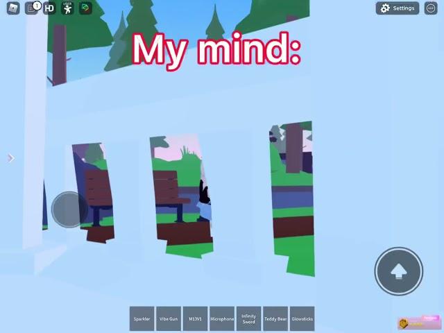 POV: your minds a person 