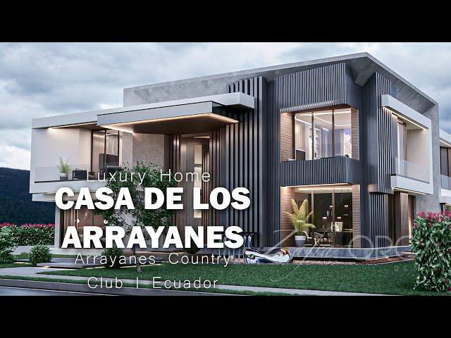 CASA DE LOS ARRAYANES | Asombrosa casa en country club | 1240 m2 | Ecuador | in 4K | Zafra & ORCA