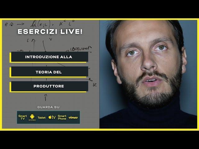 Teoria del produttore: funzione di produzione ed isoquanto | Microeconomia (Economia Politica)