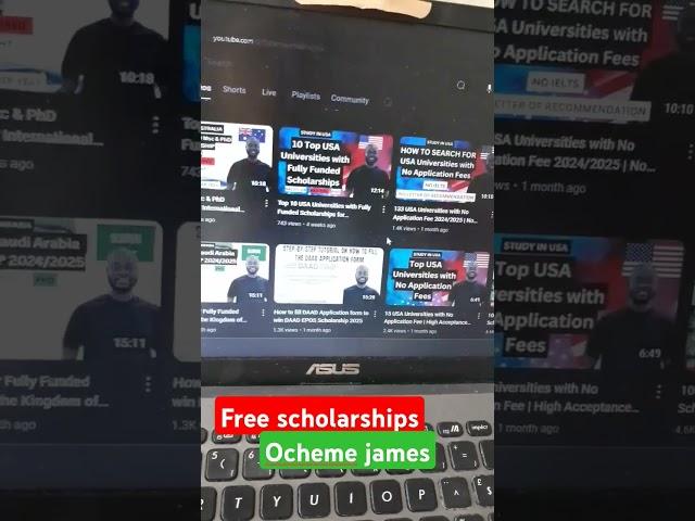 Free scholarships and study abroad with Ocheme james #scholarship #studyopportunity