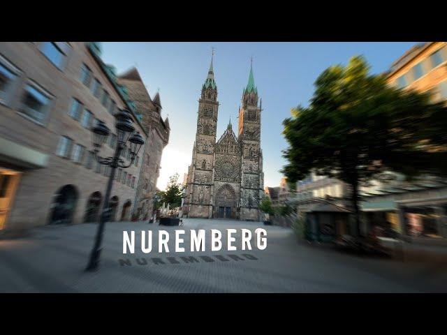 iPhone Cinematic 4K - Nuremberg TRAVEL Video