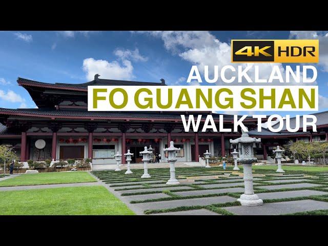 Auckland Fo Guang Shan Buddhist Temple Walking Tour New Zealand 4K